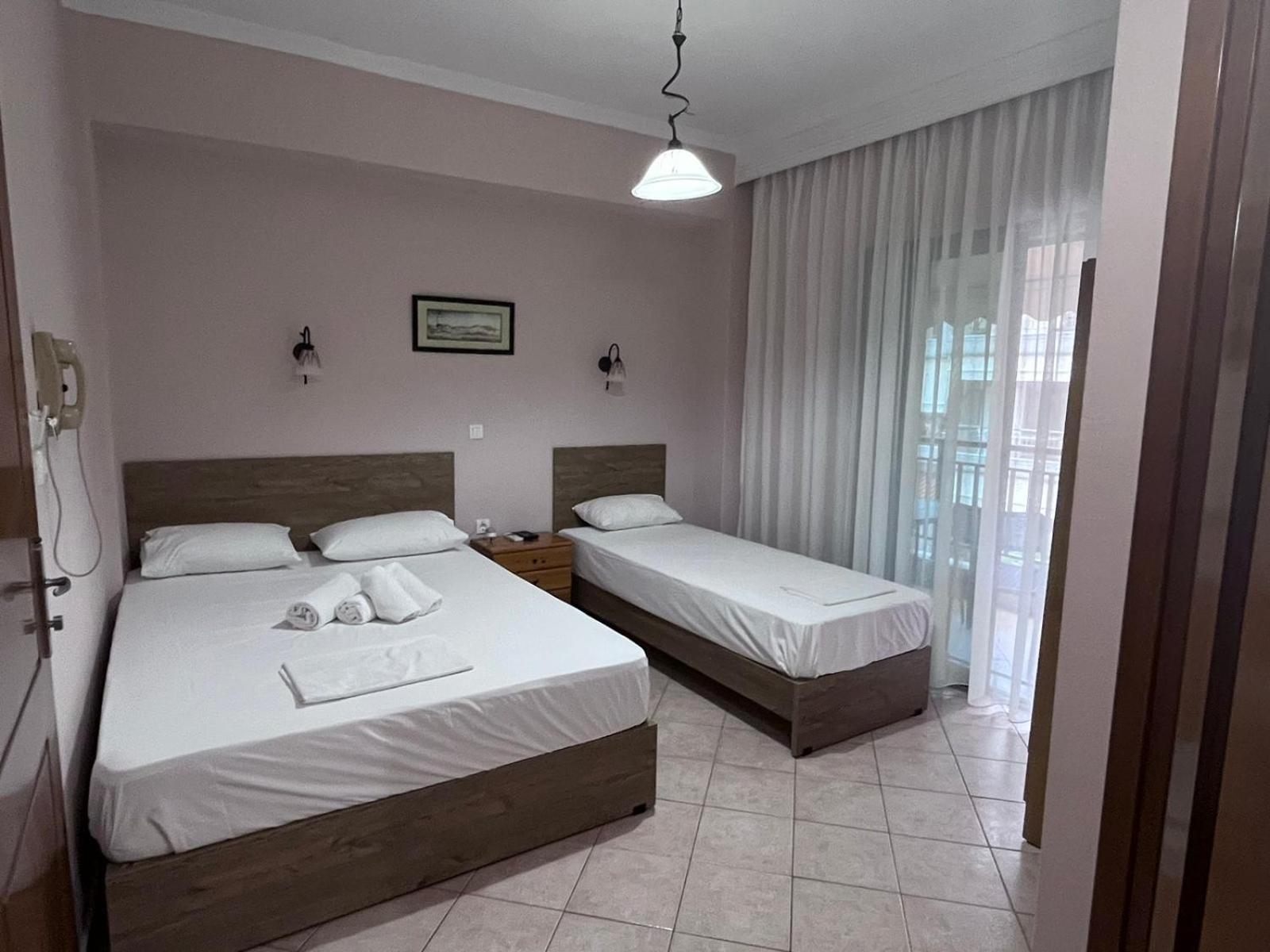Melachrini Apartments Nea Vrasna Luaran gambar
